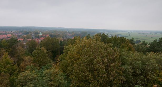 Ausblick vom Paaschberg über die Landschaft